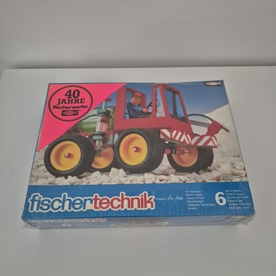 fischertechnik Modell  Pumpwagen Neu, Sealed OVP   retro vintage 