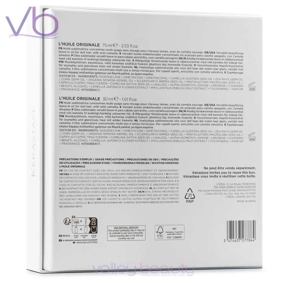 KERASTASE Elixir Ultime Spring Set Caja Regalo | Ritual para Cabello Opaco y Todo Tipo Foto 4 de 4