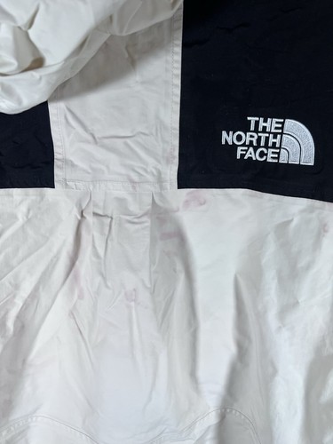 The North Face Cropped Jacket Coat White Hooded Outdoor UK Women’s Large L - Picture 5 of 5