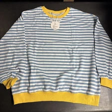 Women’s Anrabess Pullover Terry Sweatshirt Size XL