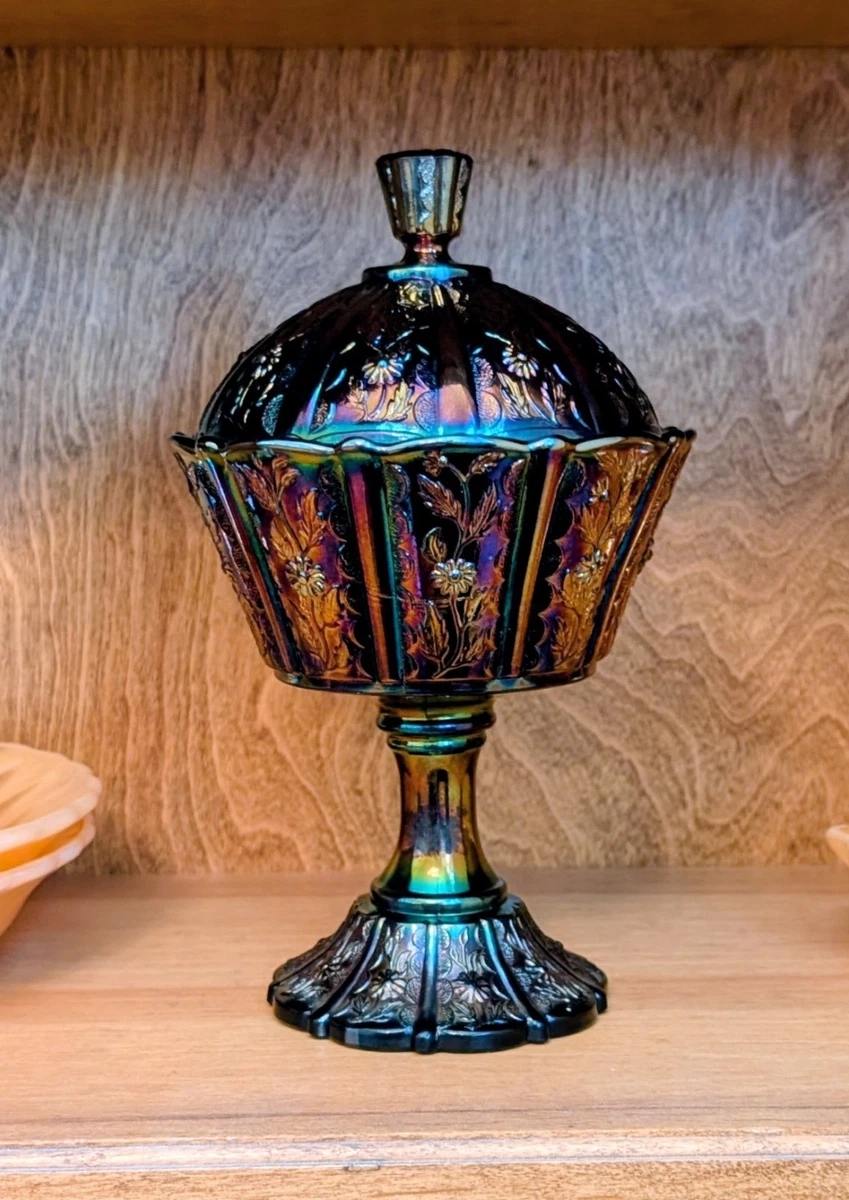 fenton carnival glass candy dish products for sale | eBay