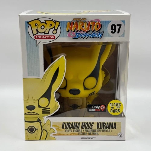 New Funko Pop Naruto Shippuden 6 inch Kurama Mode #97 Gamestop Exclusive