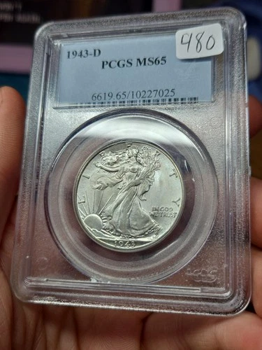 Photo of a 1943-D Walking Liberty Half Dollar from an eBay listing that sold on Jul 19, 2026