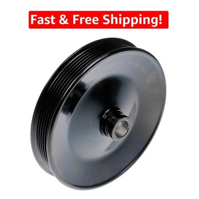 Precision Machined Power Steering Pump Pulley - Restores Vehicle Functionality