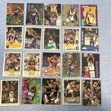 Milwaukee Bucks NBA 1990s Card Lot 20 Glenn Robinson Rookie, Baker