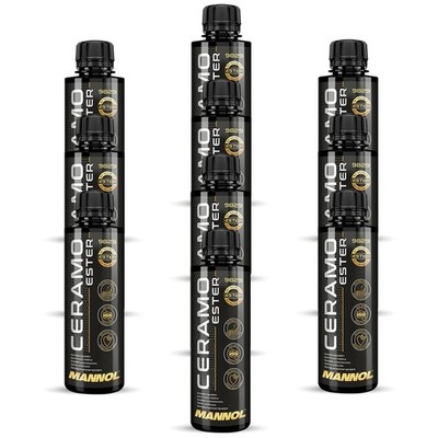 10x250ml MANNOL Ceramo Ester 9829 Antiverschleiß Additiv MOTOR VERSCHLEIß SCHUTZ