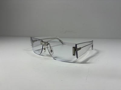 GCDS | GD0042 16X | Sonnenbrille Geometrisch Silber/Blau