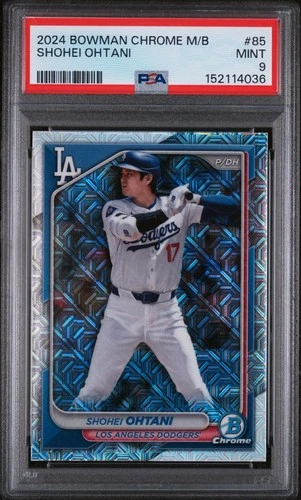 2024 Bowman Chrome M/B Shohei Ohtani #85 ***PSA 9 MINT***