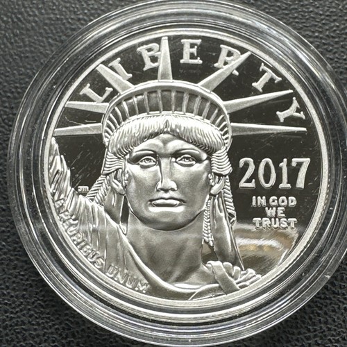 2017-W $100 American Eagle 20th Ann. 1 oz Platinum Proof Coin READ DESCRIPTION - Picture 2 of 18