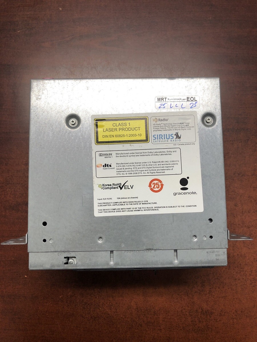 2012 BMW 528i F10 OEM Navigation CD Radio Receiver Head Unit 