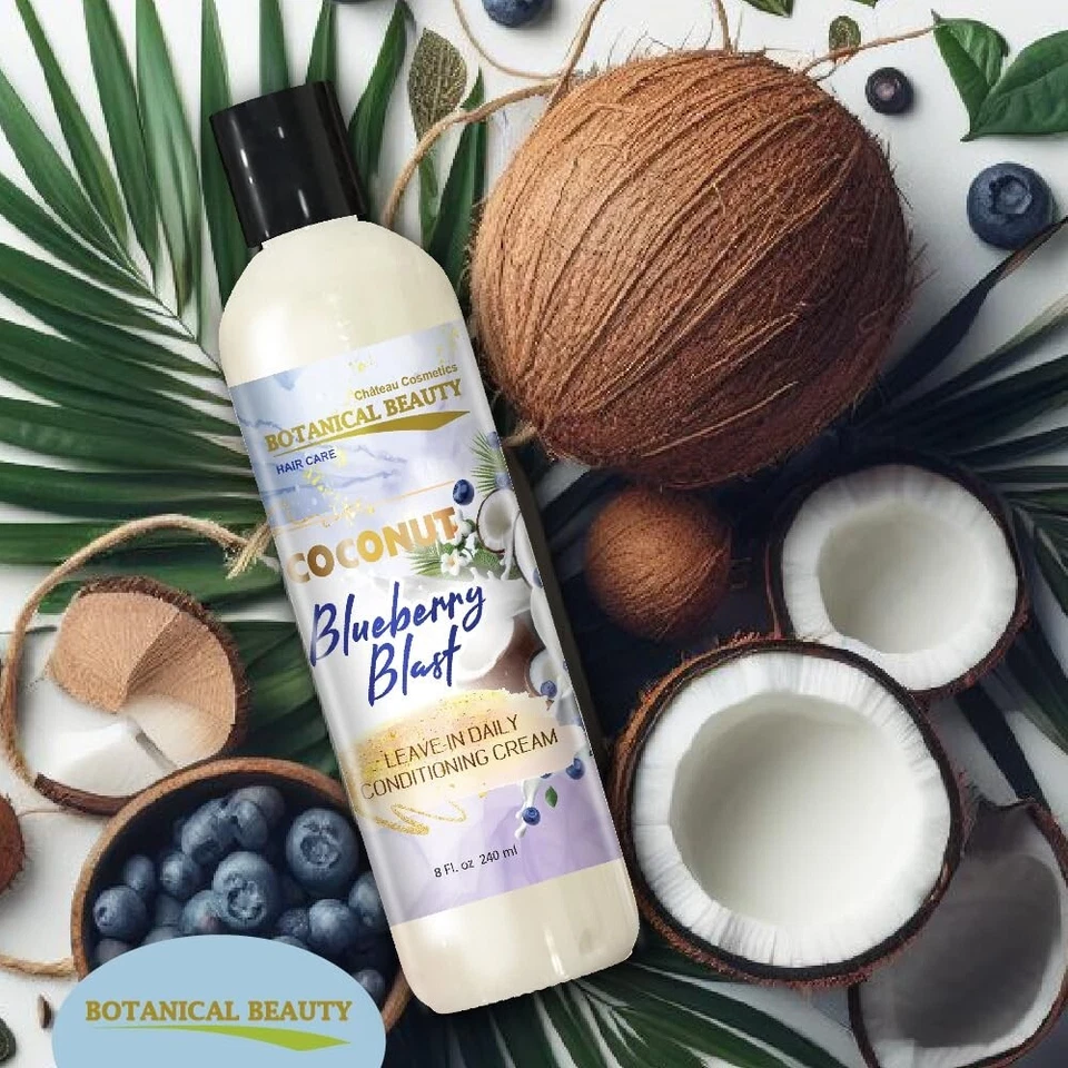 Blueberry Leave-In Conditioner for Hair Softening, Detangling 8oz (Pack of 2) - Image 2 of 4