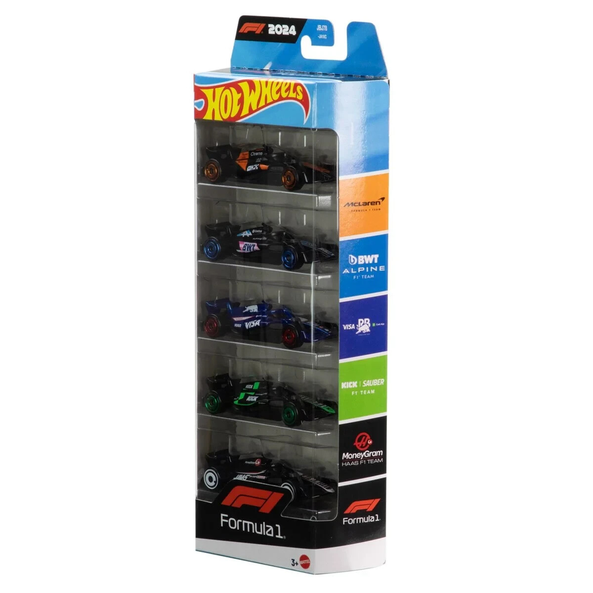 Formula 1 5 Pack - F1 Hot Wheels 2024 - Hot Wheels - 1/64