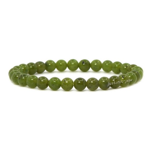 6mm Fashion round gemstone beads stretchable bracelet 6.5" - Picture 89 of 222