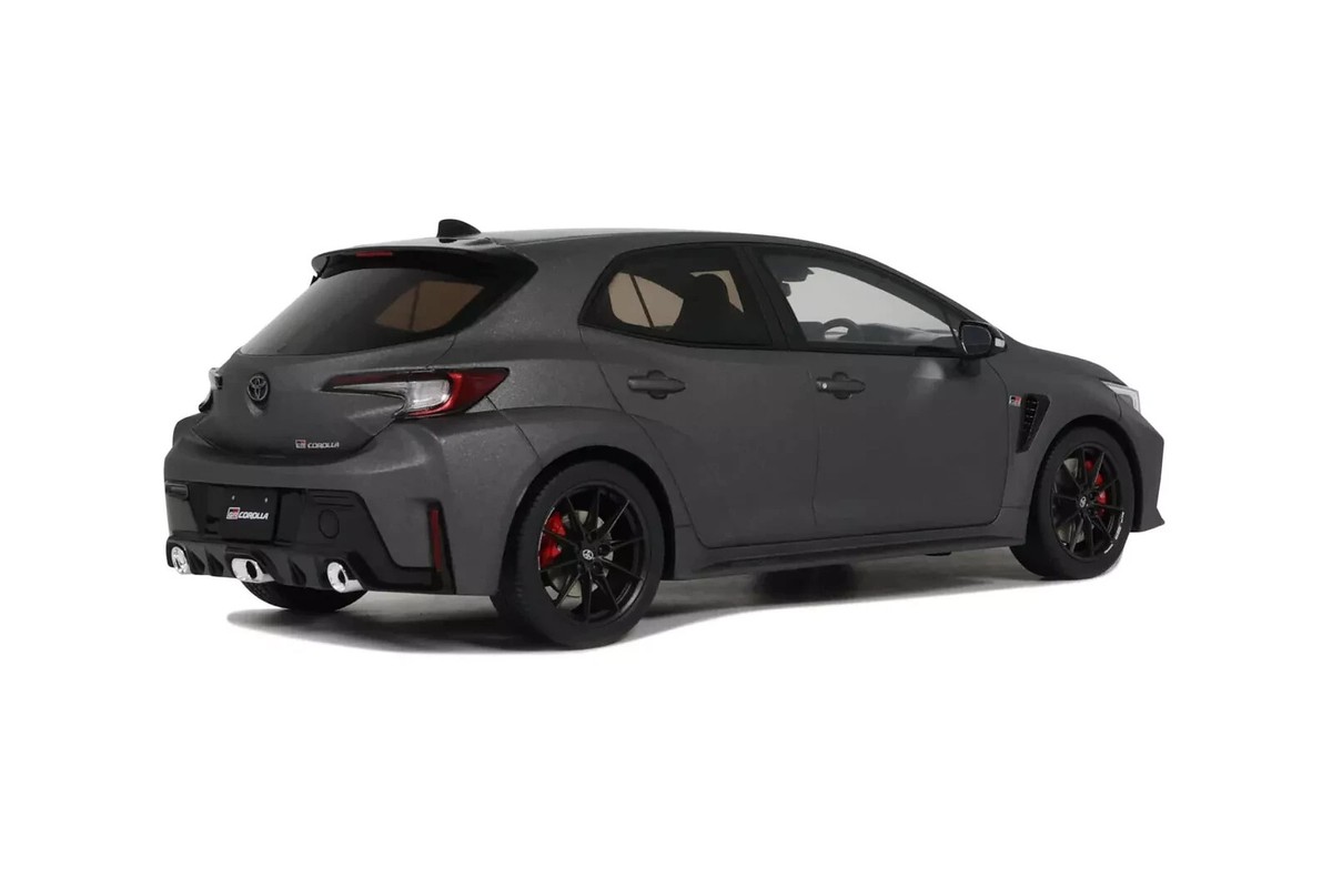 1/18 Toyota Corolla GR Morizo Edition 2022 Grey Model Car by