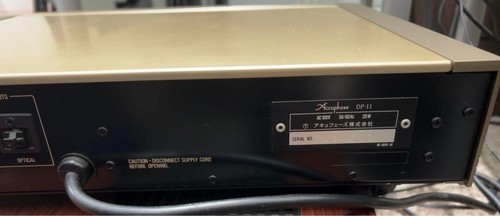 Accuphase DP-11 CD playero AC100V working verified USED no remote control - Picture 4 of 9