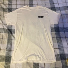 Men’s White HUF Tee Shirt