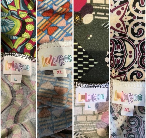 LulaRoe Variety Leggings Maxi Skirts Shirts Size Curvy XL Lot of 10 Items - Picture 4 of 12