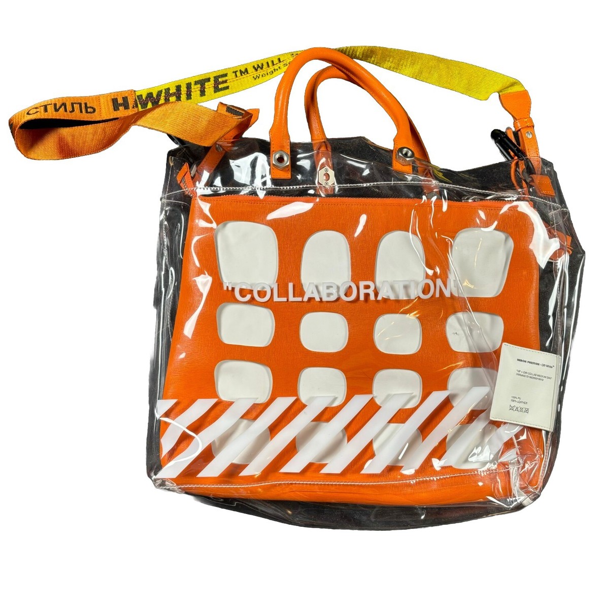 Off White Heron Preston Bag Women's Purse Collaboration Designer