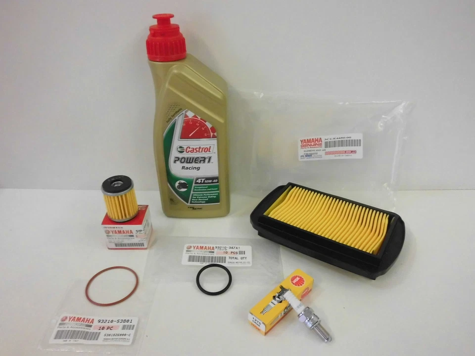 Motoröl original Ölfilter Zündkerze Luftfilter ORinge Yamaha YZFR MT 125 YZF-R - Bild 1 von 1