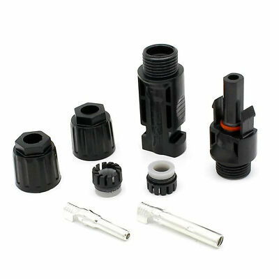10 To 50 Pairs MC4 Solar Panel Connectors - Waterproof, 30A, For DIY Solar Projects 8 thumbnail image