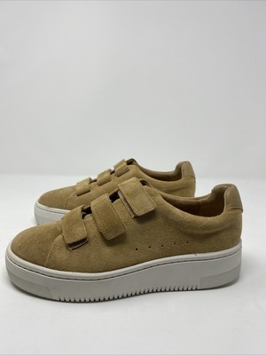 Sandro Paris Sz 5 FR: 36 Tan Suede Trainer Platform Sneakers Shoes EUC  Ambre | eBay
