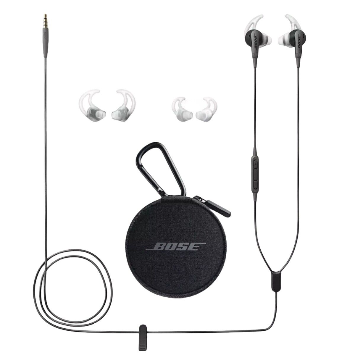 Bose SoundSport Wired In Ear Headphones 3.5mm Jack Earbuds Bose SoundSport Wired In Ear Headphones 3.5mm Jack Earbuds