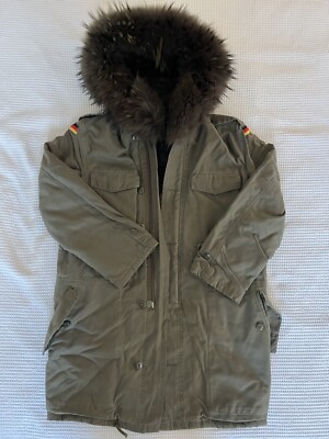 Mr. & Mrs. Furs Vintage Parka Olivgrun Gr. S