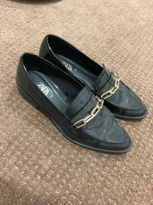 Zwarte Zara loafers - Vinted