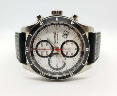 Eberhard & Co Champion V Chronograph Automatic 31063.1 - Box/Papers/Extra strap 