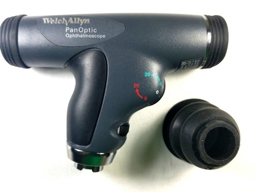 WELCH ALLYN 3.5V PANOPTIC OPHTHALMOSCOPE WITH COBALT BLUE FILTER - # 11820