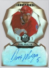 2020-21 SP Signature Edition Legends Dana Murzyn #DC-28 Flames Decagons Auto