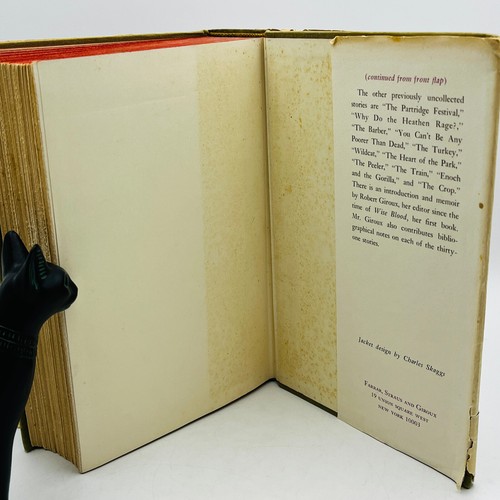 The Complete Stories - Flannery O'Connor 1971 Farrar Straus 1st Ed 1st Printing - Picture 10 of 24
