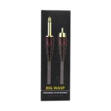 BIG WASP Premium Tattoo RCA Connector Clip Cord Cable 