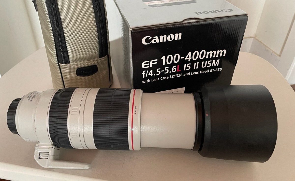 Canon EF 100-400mm f4.5-5.6 L IS II USM Lens | eBay