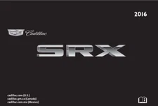2016 Cadillac SRX Owners Manual User Guide