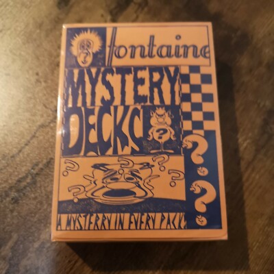Fontaine Mystery Deck Spielkarten Neu & Sealed Cardistry Rare Blind Pack Deck