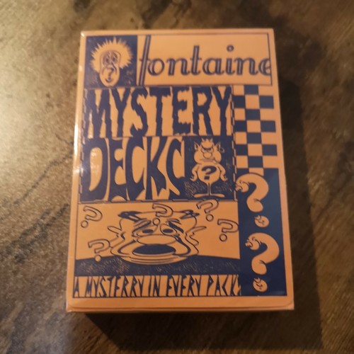Fontaine Mystery Deck Playing Cards New & Sealed Cardistry Rare Blind Pack Deck - 第 1/4 張圖片