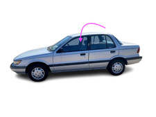 Fits: 89-1992 Mitsubishi Mirage Eagle Summit Driver Front Left Door Window Glass