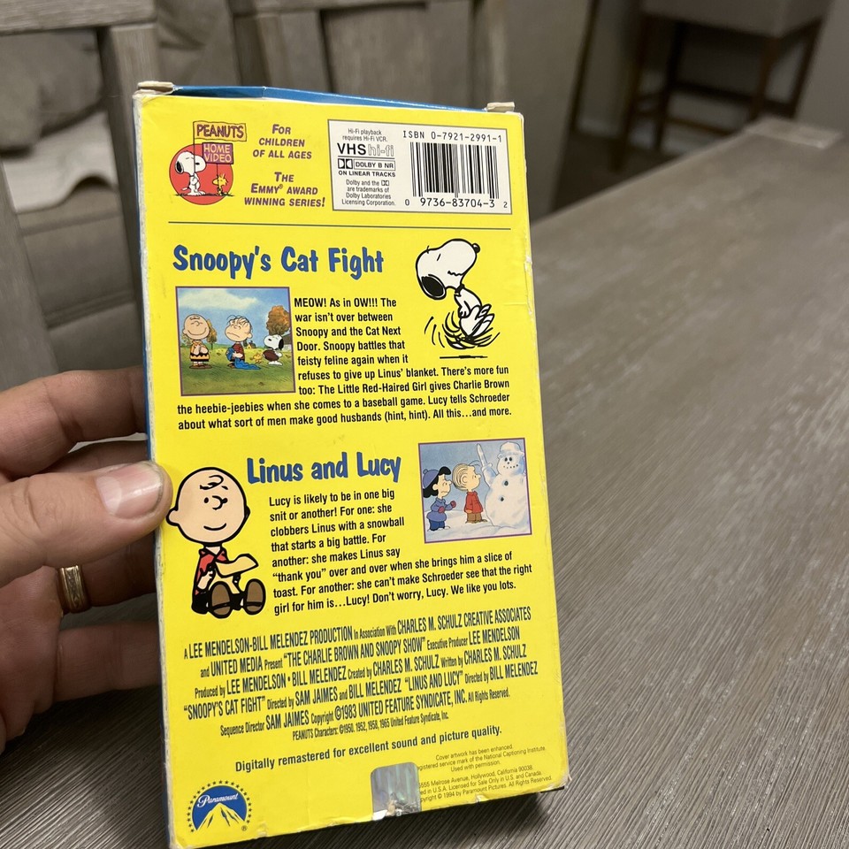 The Charlie Brown & Snoopy Show Vol 2 Snoopy's Cat Fight Linus and Lucy