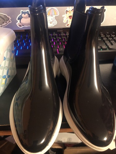 Women’s Black Lemon Jelly ankle jelly boots