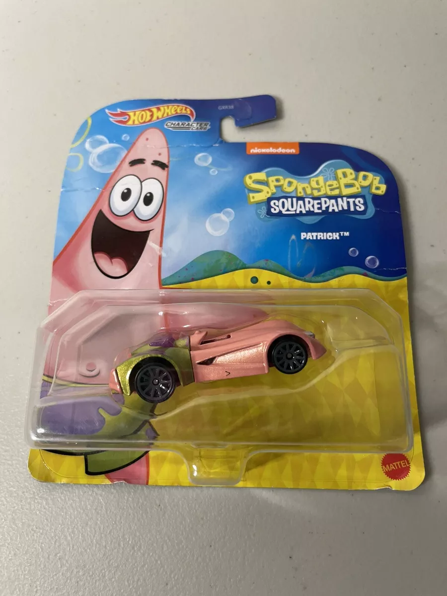 Hot wheels sales spongebob box