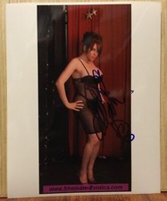 FOTO PORNO ESTRELLA DE CINE PARA ADULTOS FIRMADA POR ALLANAH STARR 8X10 CON SEXY SEXY SEXY SEXY TRANSEXUAL