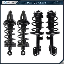 4 Front Rear Complete Struts Shocks Mounts Spring For 2006-2014 Honda Ridgeline