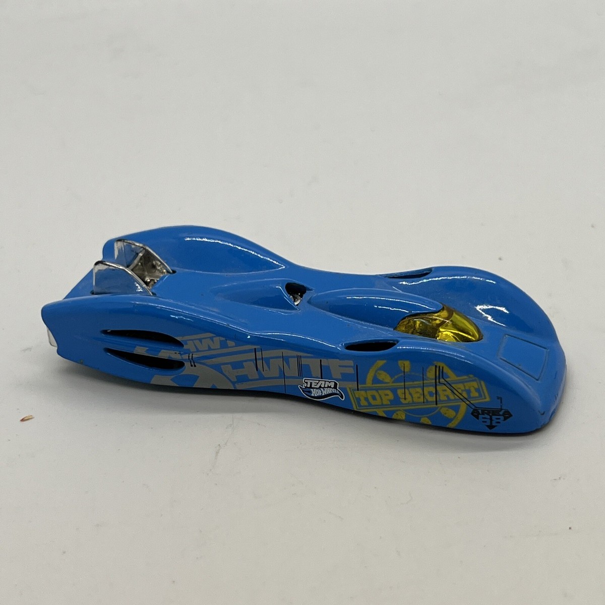 2002 Team Hot Wheels Ground FX Area 68 Top Secret Blue 1/64 2002 Team Hot Wheels Ground FX Area 68 Top Secret Blue 1/64