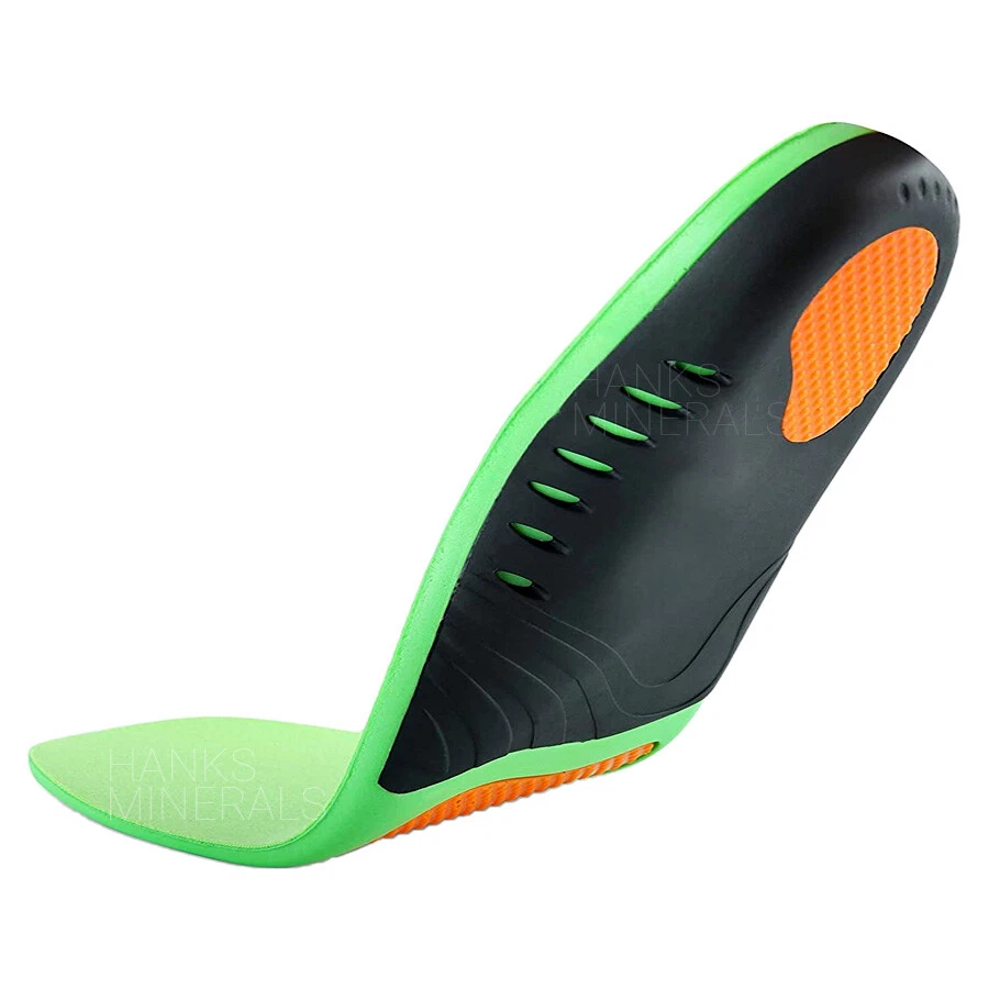 Palmilhas ortopédicas inserções de suporte de arco alto fascite plantar pés chatos almofada para pés - Imagem 2 de 4