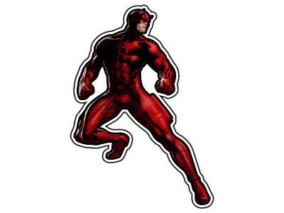 #0838 Daredevil #1 Superhero Sticker Waterproof Vinyl Decal Die-Cut Car Laptop