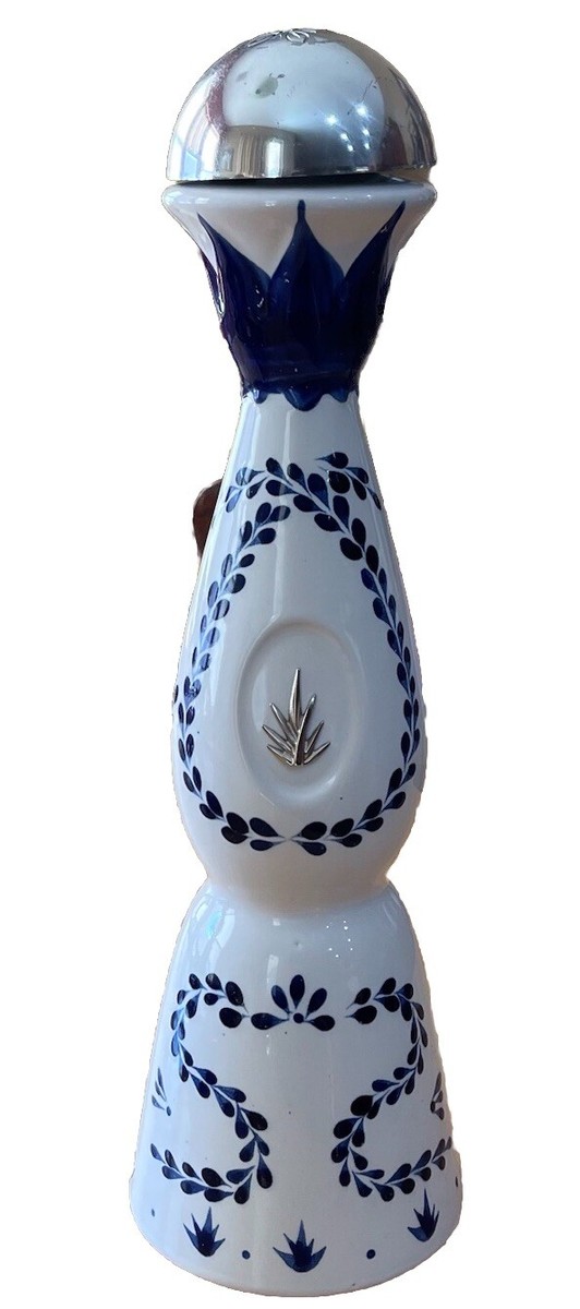 Clase Azul Reposado Empty Tequila Ceramic Hand Painted Bottle