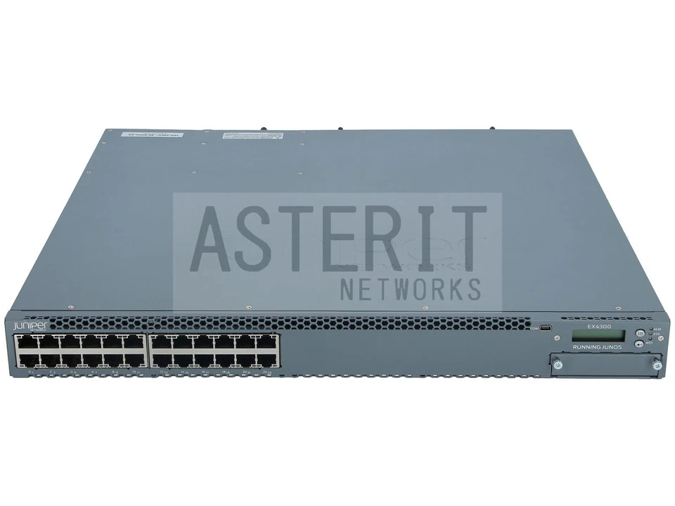 Juniper EX4300-24T 24-port 10/100/1000BaseT + 350W AC-AFO PS; 40GE QSFP+ - Image 2 of 3