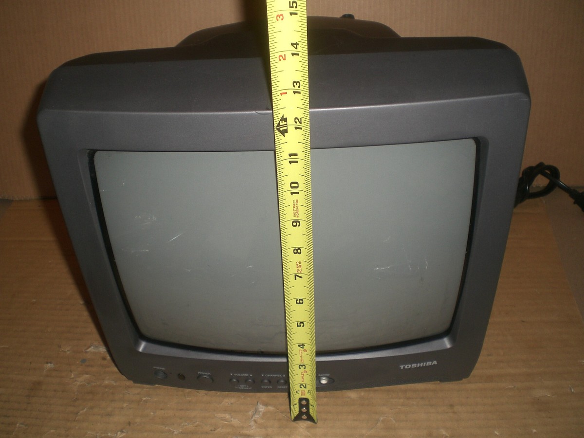 Toshiba 13” Crt color Television Retro Gaming model 13A22 | eBay Toshiba 13” Crt color Television Retro Gaming model 13A22 | eBay