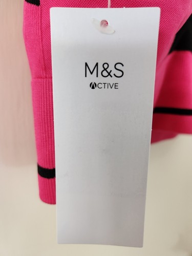 M&S ACTIVE Medium Impact Seamfree Sports Bra - Size Small - Bild 4 von 6